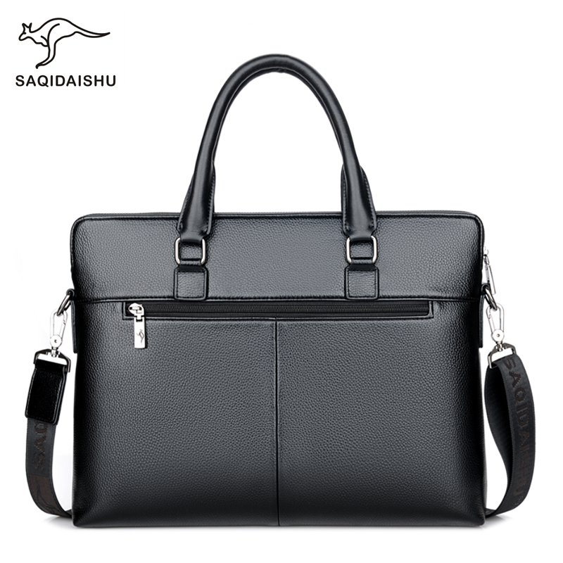 Luxury Bags For Men - 남성용 가죽 숄더백 비즈니스 남성용 유명