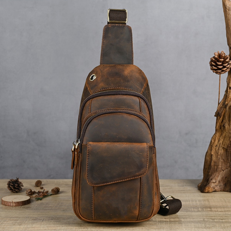 Luxury Bags For Men - 디자이너 럭셔리 다기능 남성 가슴 가방
