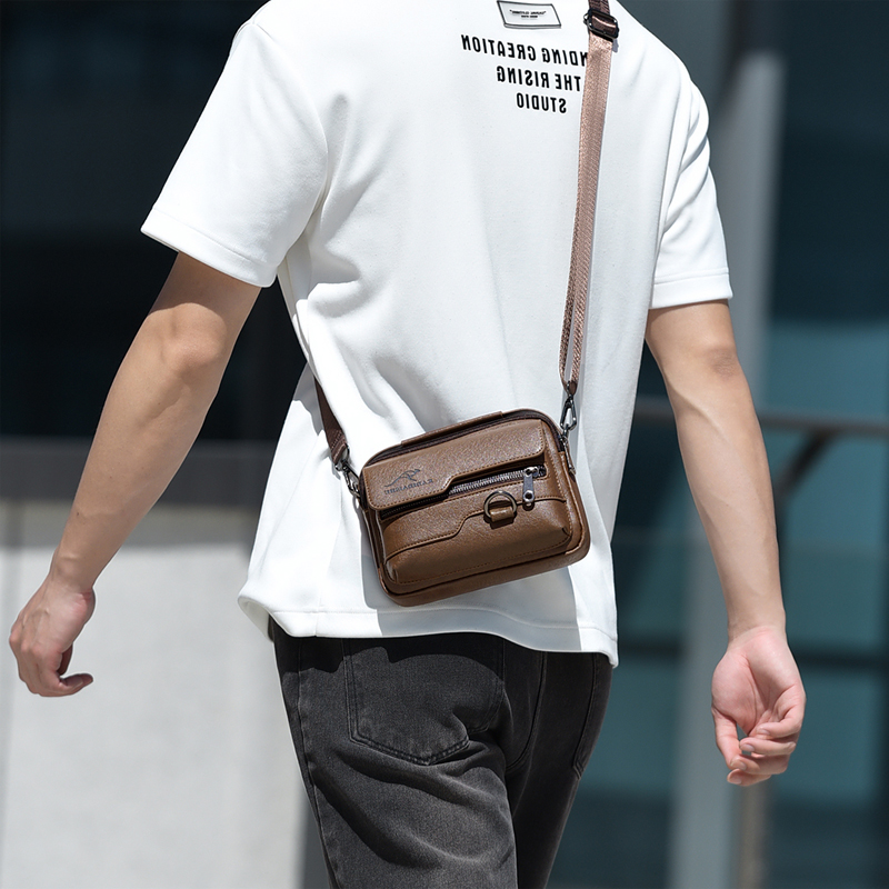 Luxury Bags For Men - 럭셔리 캥거루 브랜드 메신저 백 남성용
