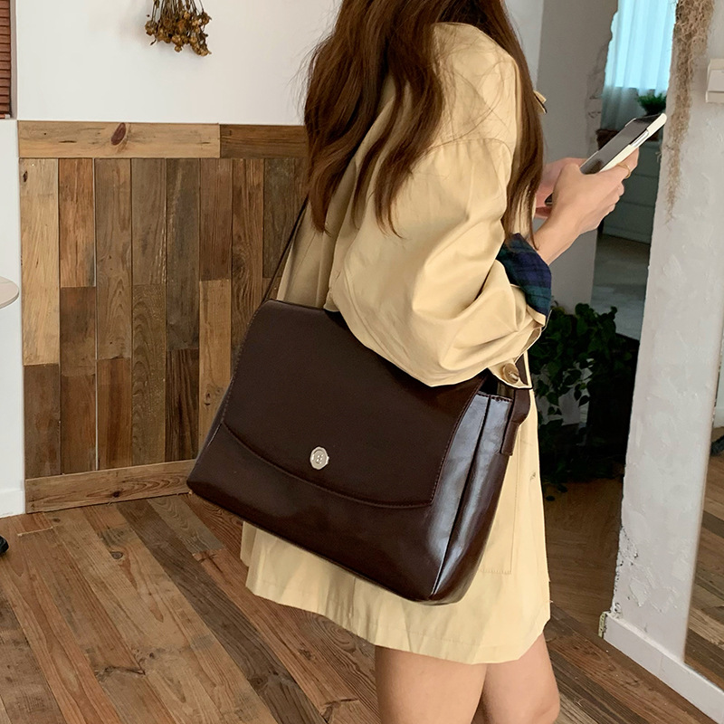 Luxury Bags Tote - CGCBAG 여성용 빈티지 레이지 용량 메신저백,