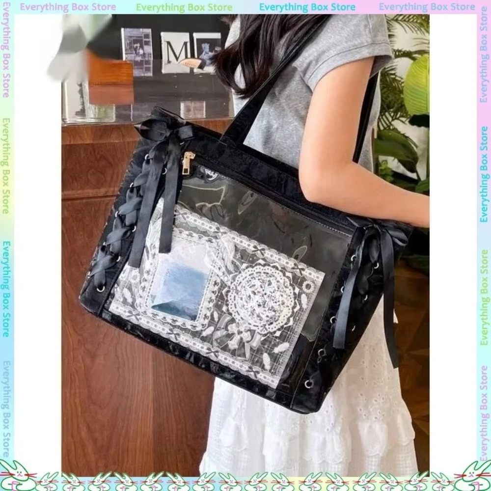 Luxury Bags Tote - 다용도 패션 리본 이타백 대용량 애니메이션