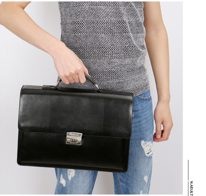 Luxury Bags For School - 남성용 고급 콤비네이션 잠금 장치 서류