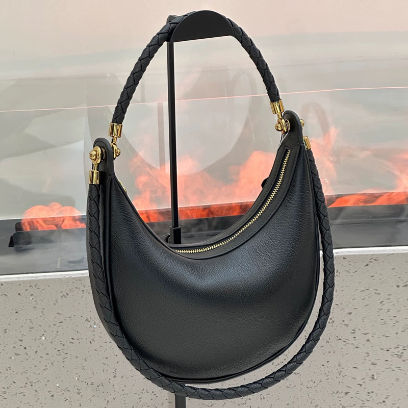 Luxury Bags 2026 - 클래식 라운드 문 슬림 백 여성용