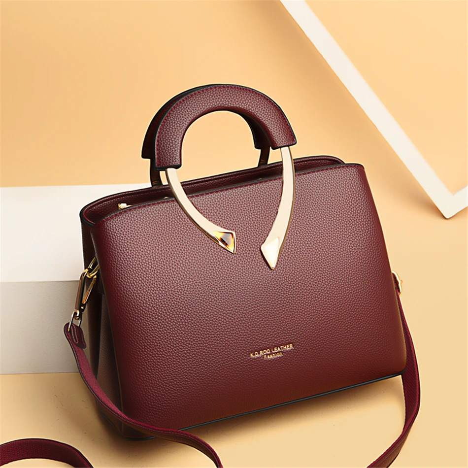 정품 VANDERWAH 고품질 Pu 가죽 캐주얼 토트  - Luxury Bags Vendor 리뷰 및 가격