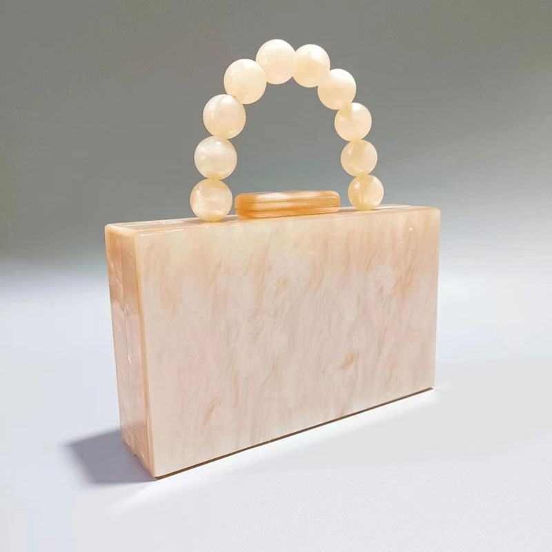 디자이너 럭셔리 트렌드 스퀘어 미니 진주 화이트 핸드백 - Luxury Bags White 리뷰 및 가격