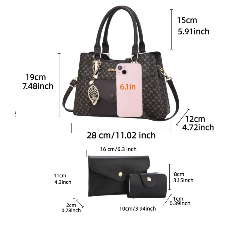 고급스러운 질감의 대용량 통근용 토트백, 컬러 블록 디 - Luxury Bags Tote 리뷰 및 가격