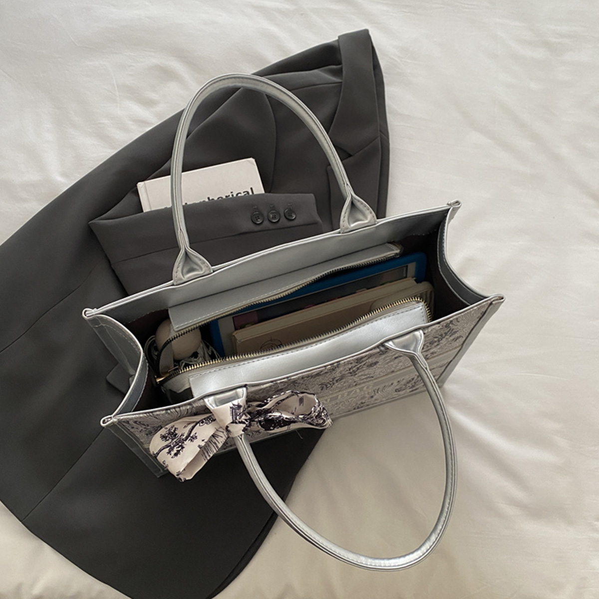 럭셔리하고 우아한 여성용 토트백, 자수 꽃무늬 PU 가 - Luxury Bags Vendor 리뷰 및 가격