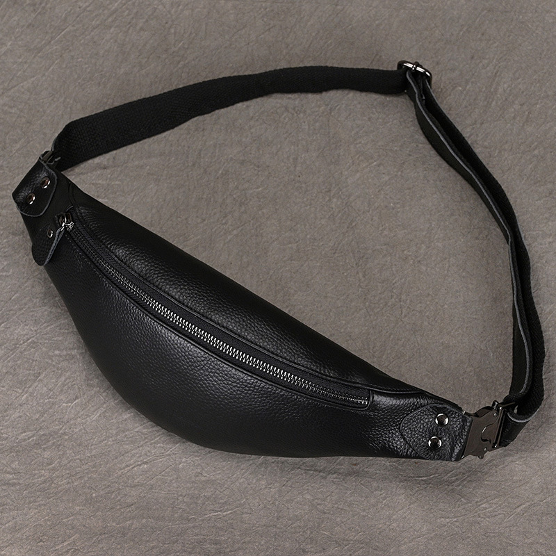 남성용 허리 가방 2024 정품 가죽 아웃도어 가죽 체 - Luxury Bags For Men 리뷰 및 가격