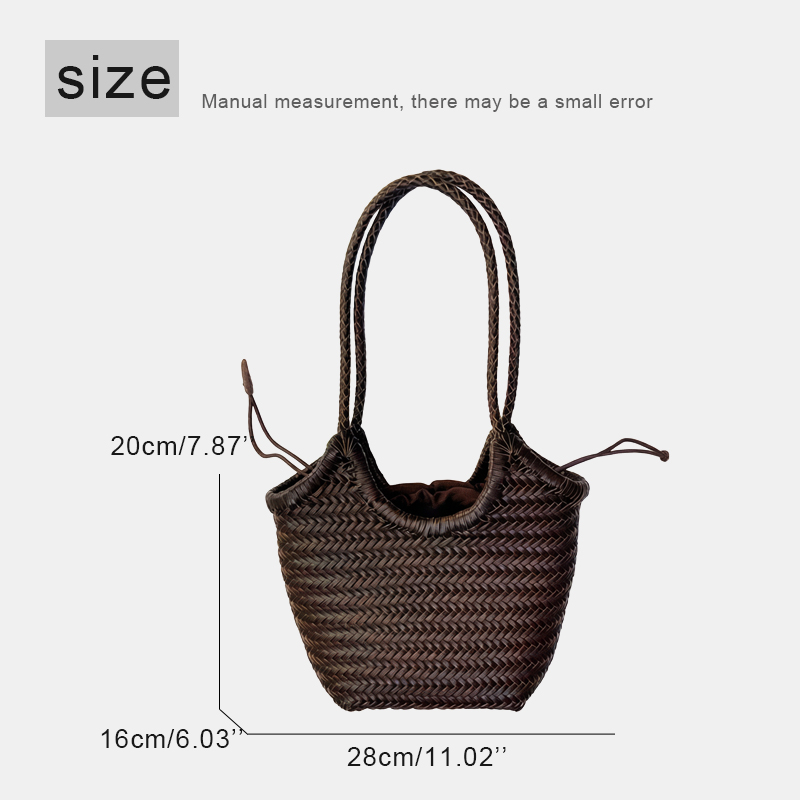 여성을위한 손으로 짠 정품 가죽 소형 토트 백 럭셔리  - Luxury Bags 2026 리뷰 및 가격