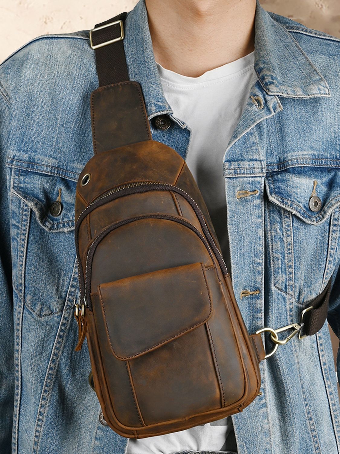 디자이너 럭셔리 다기능 남성 가슴 가방 대용량 야외 남 - Luxury Bags For Men 리뷰 및 가격