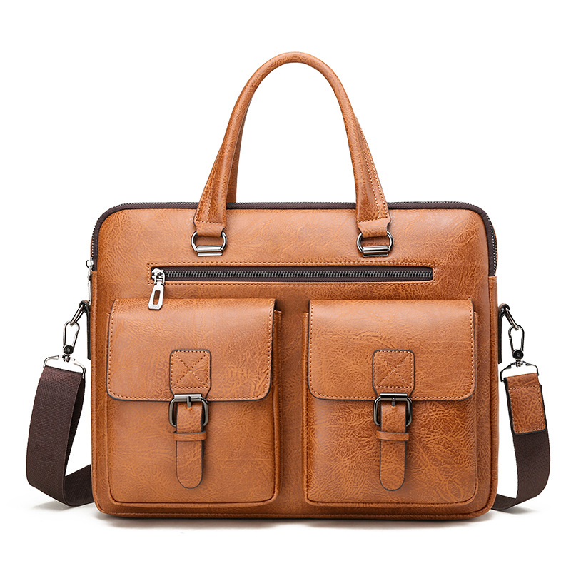 럭셔리 브랜드 남자 비즈니스 서류 가방 PU 가죽 메신 - Luxury Bags Vendor 리뷰 및 가격