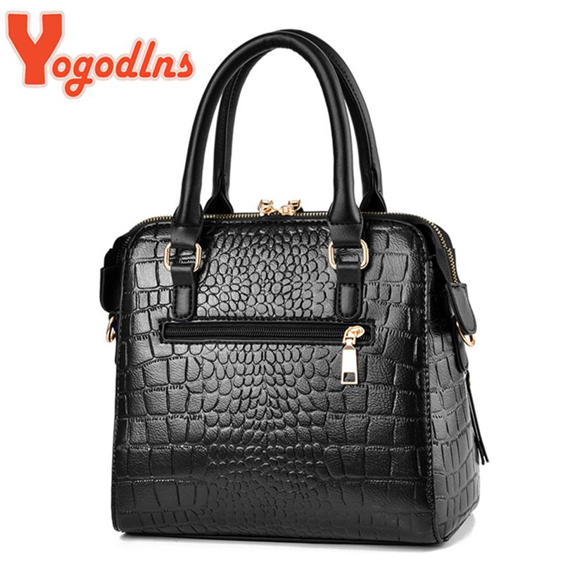 Yogodlns 럭셔리 악어 패턴 핸드백 여성 겨울 새 - Luxury Bags Sales 리뷰 및 가격
