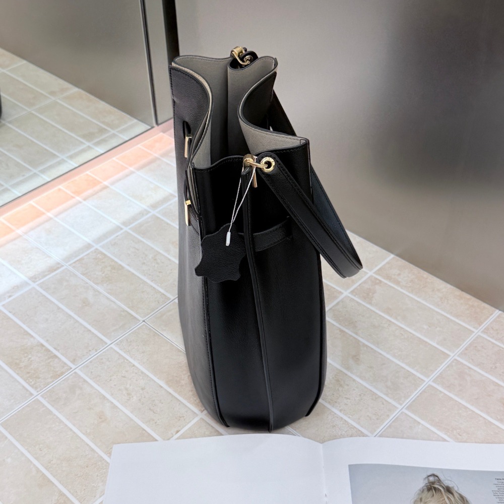 뉴 버킷백 올드 머니 스타일 대용량 토트백 독특한 질감 - Luxury Bags Tote 리뷰 및 가격
