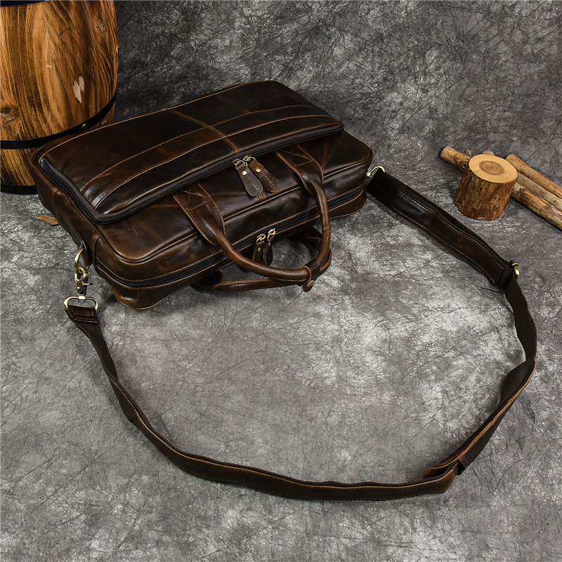 남성용 럭셔리 정품 가죽 핸드백, 여행 서류 가방, 남 - Luxury Bags For Men 리뷰 및 가격