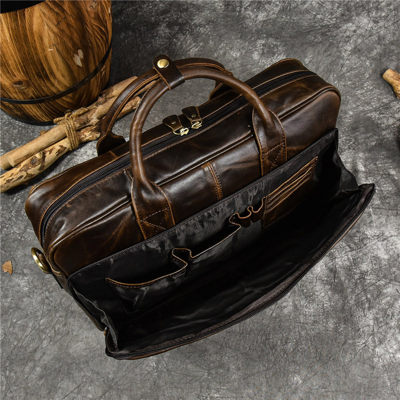 남성용 럭셔리 정품 가죽 핸드백, 여행 서류 가방, 남 - Luxury Bags For Men 리뷰 및 가격