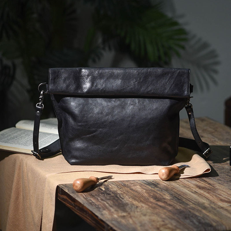 디자이너 천연 천연 가죽 남성용 메신저 백, 데일리 소 - Luxury Bags For Men 리뷰 및 가격