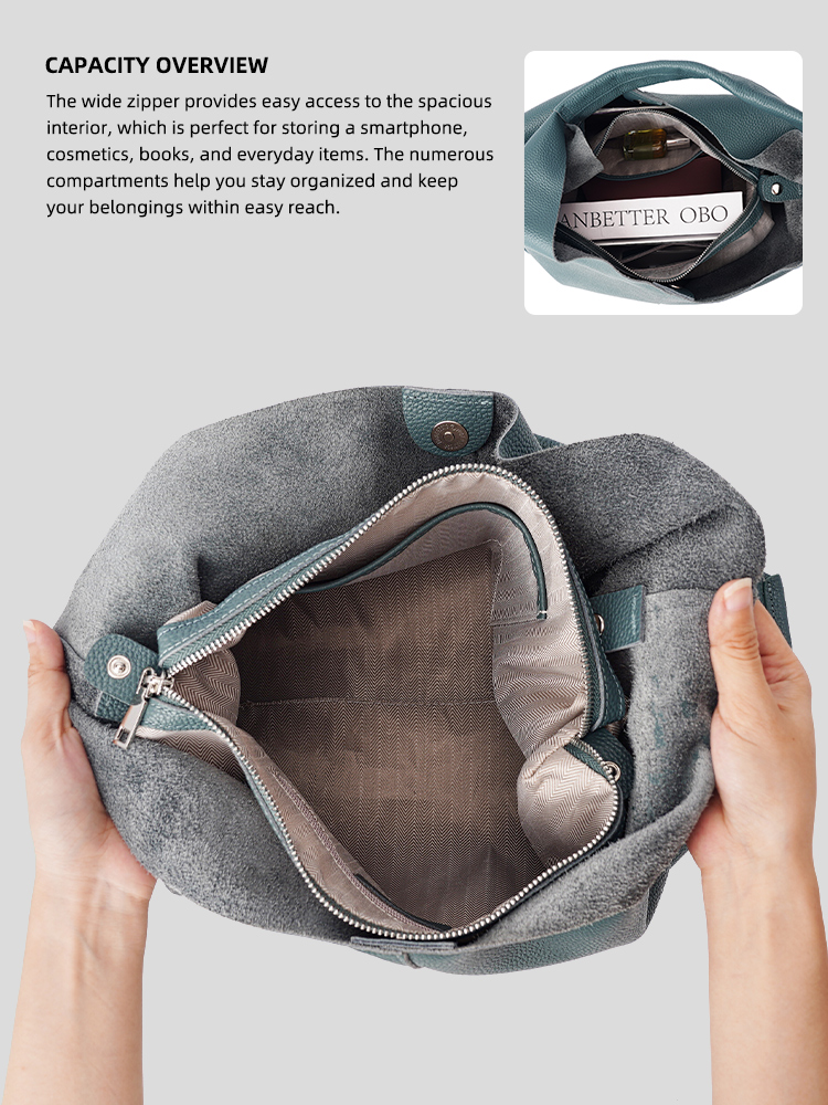 젠시 소프트 천연 가죽 여성용 빅 토트백 핸드백 대용량 - Luxury Bags 2026 리뷰 및 가격