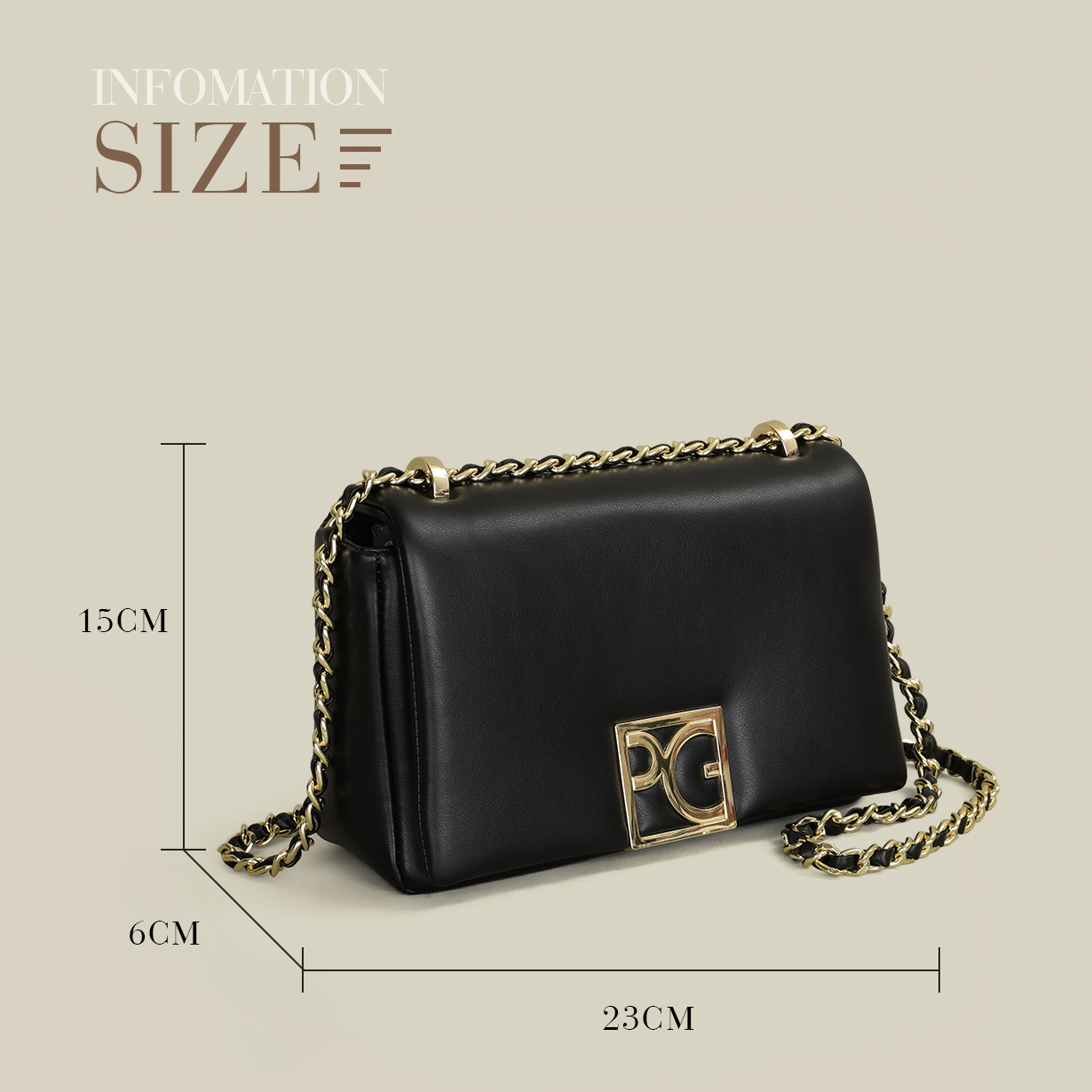 PG 여성용 가방 럭셔리 캐주얼 가방 틈새 브랜드 디자 - Luxury Bags Sales 리뷰 및 가격
