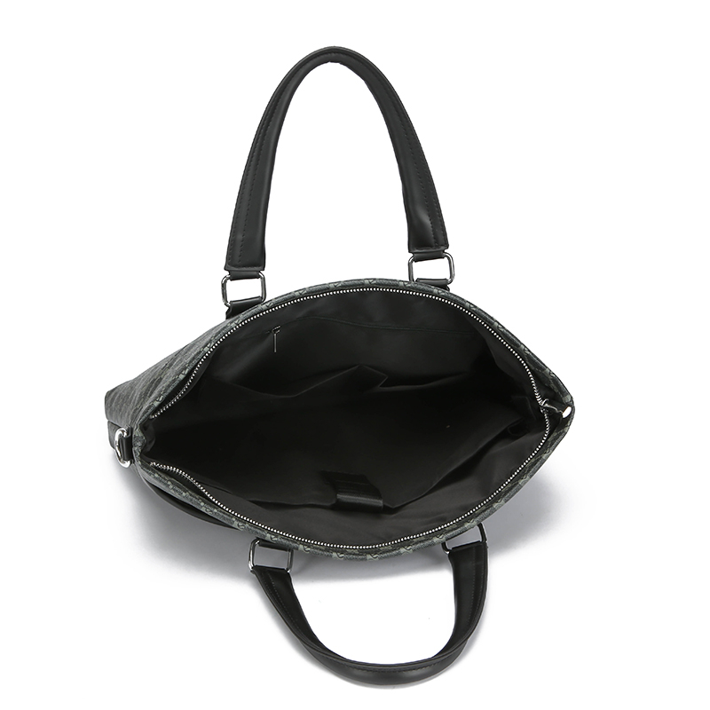 남성용 프린트 PU 가죽 비즈니스 서류 가방 핸드백 노 - Luxury Bags For Men 리뷰 및 가격