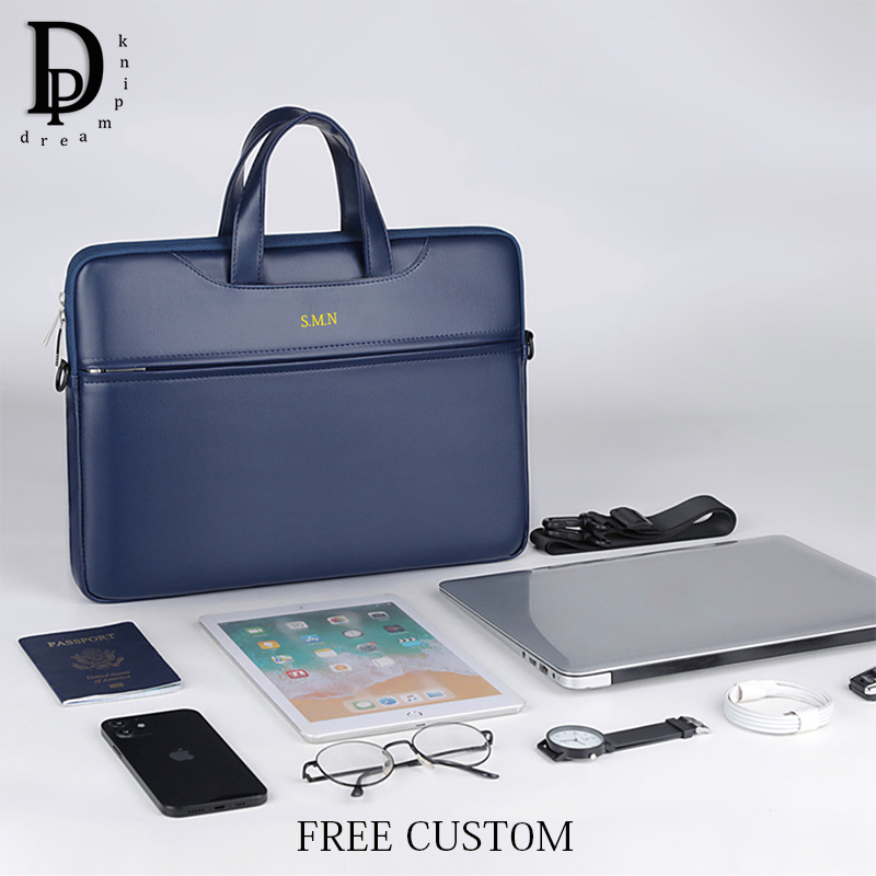 남자를위한 비즈니스 서류 가방 PU 가죽 대용량 Ofi - Luxury Bags For School 리뷰 및 가격