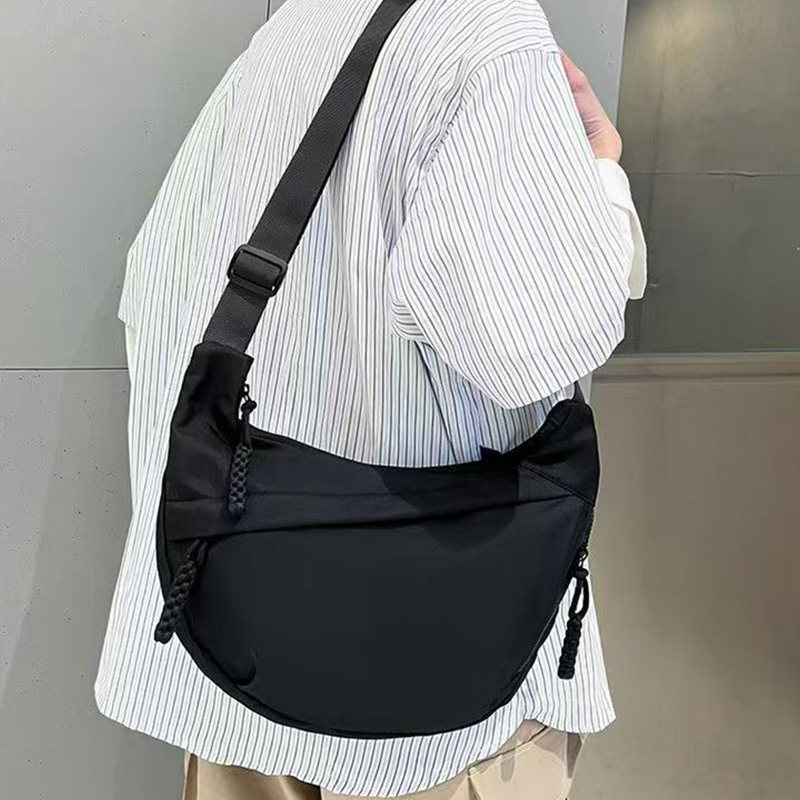 캐주얼 여성용 나일론 크로스바디 백, 대용량 호보 숄더 - Luxury Bags White 리뷰 및 가격