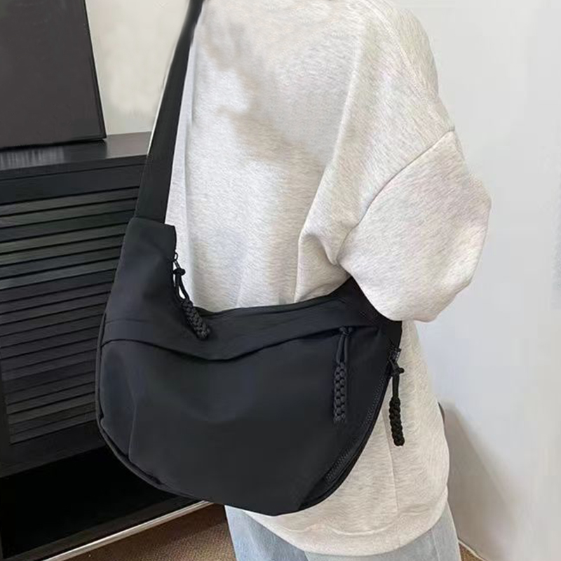 캐주얼 여성용 나일론 크로스바디 백, 대용량 호보 숄더 - Luxury Bags White 리뷰 및 가격
